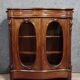Superb curved display cabinet from the Napoleon III period in mahogany