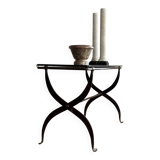 Wrought iron workshop table from around 1900