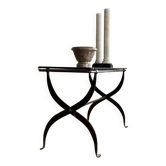 Table d’atelier en fer forgé vers 1900