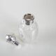 Crystal carafe, Italian design, 1970s, made in Italy