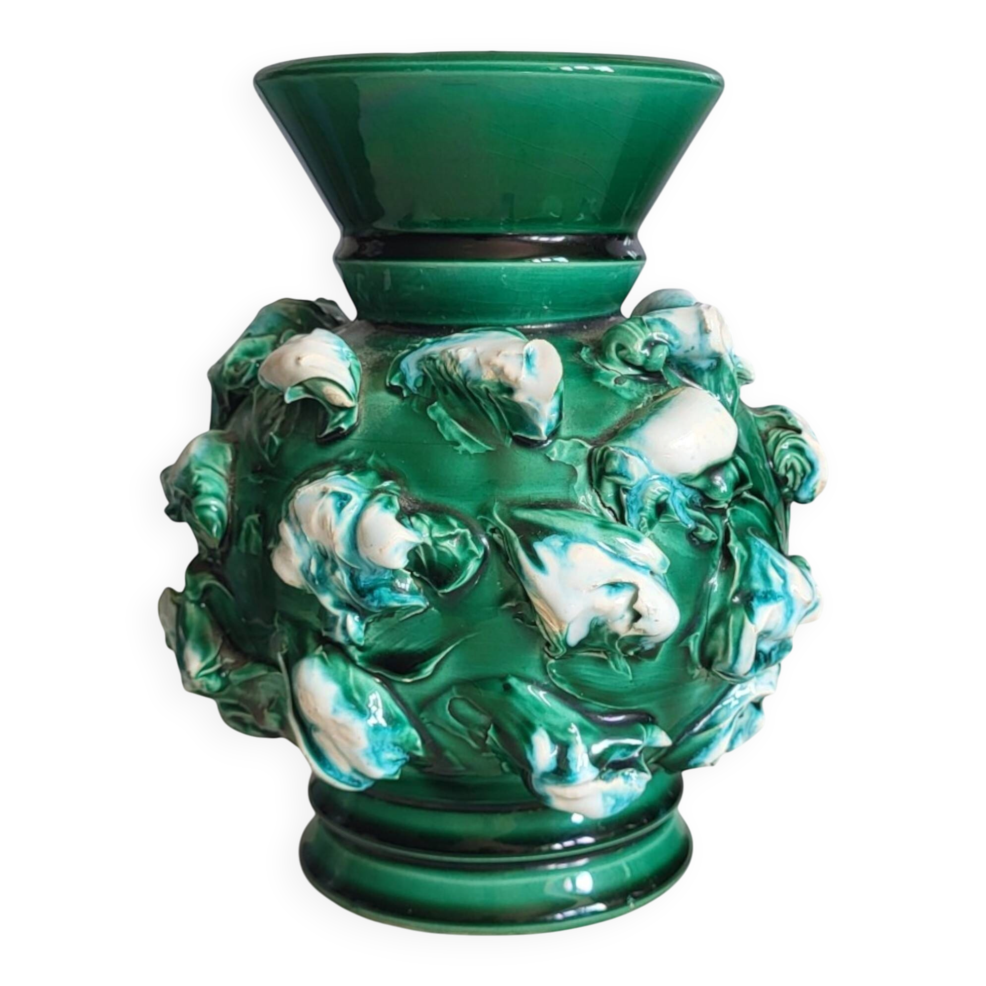 Ceramic vase Vallauris 1950s