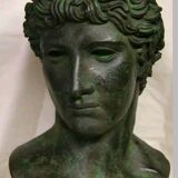 large bust of Greek Roman Apollo