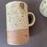 Pyrite stoneware mugs