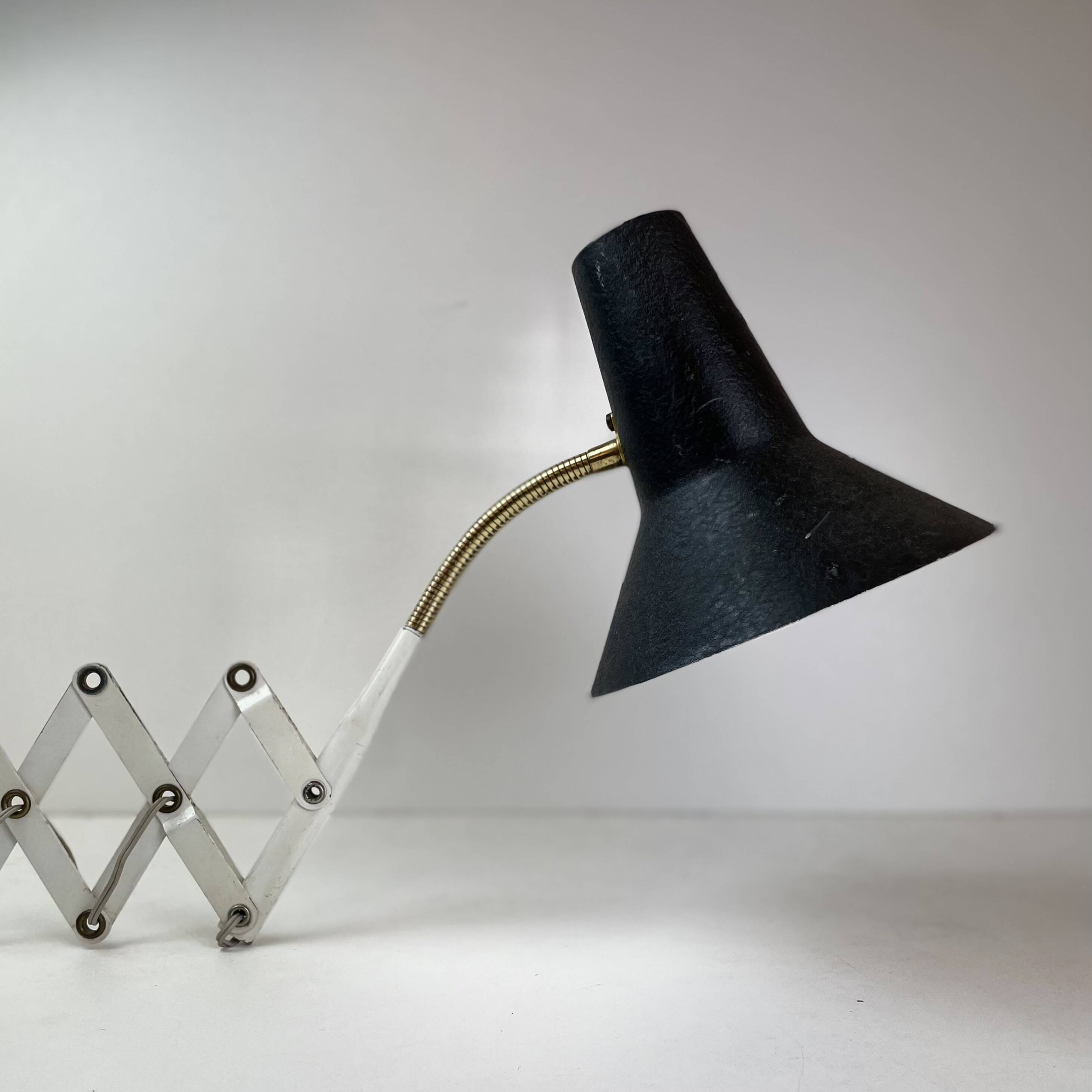 Scissor Wall Lamp att. to Hala Zeist, 1960s