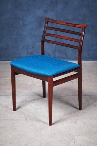 Rosewood Dining Chairs by Erling Torvits for Sorø Stolfabrik, 1960s, Set of 6