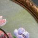Watercolor on paper in euget-barry still life bouquet of flowers twentieth