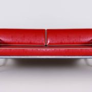 Bauhaus Sofa in Chrome and Leather attributed to Hynek Gottwald, Czech, 1930s
