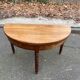 Table à manger ronde extensible par abattant console du 19ème