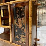 Japanese-style cabinet attributed to Perret and Vibert from the Napoleonic III period.