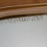 Schön vintage ovoid mirror - 1960s