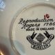 Small dish and 5 English bowls – Reproduction Rogers 1780 – Bursl