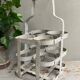 Zinc bottle basket