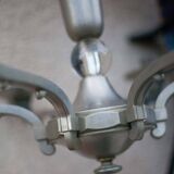 vintage 6-light chandelier, vintage suspension, ceiling lamp, interior decor