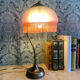Art Deco Swan Neck Lamps