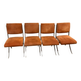 Set of 4 chairs by Paul Legeard