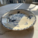 Plate - Opaque porcelain of Gien
