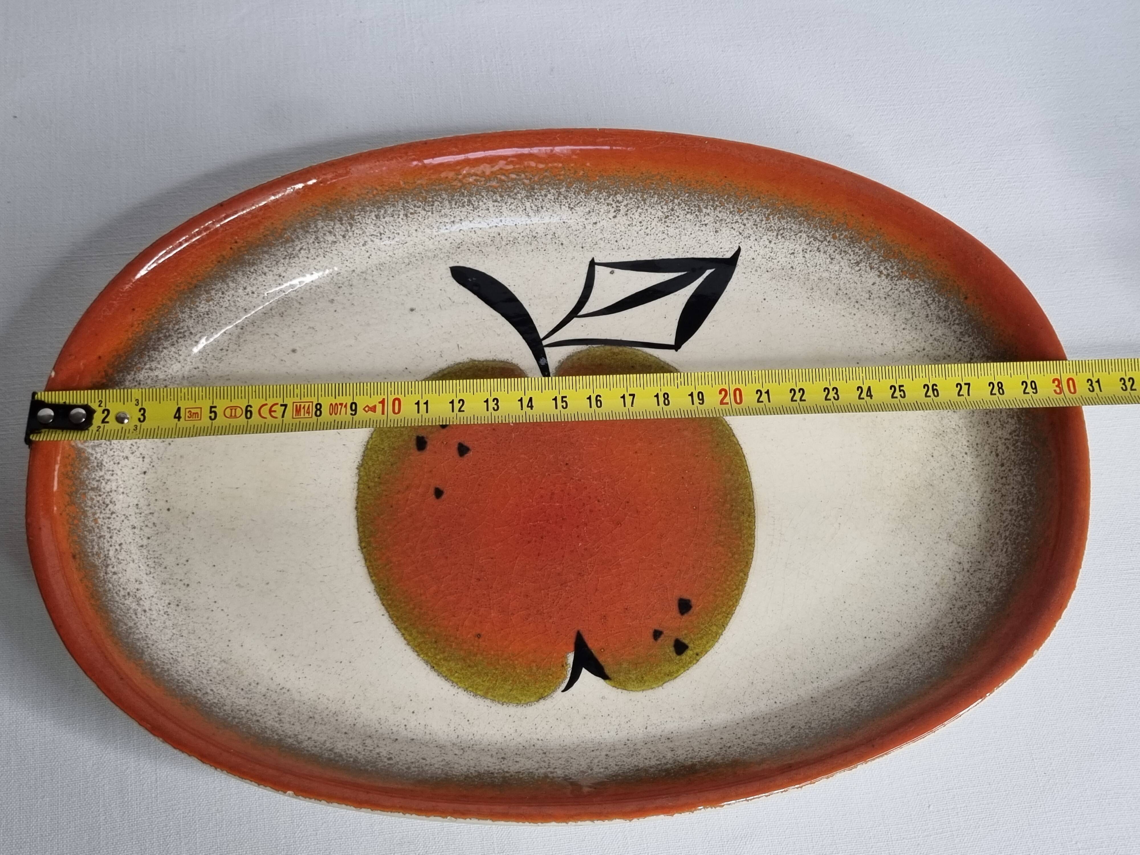 Vintage oval dish "Eva" Zell Harmersbach, Germany, 30 cm
