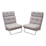 Set of lounge armchairs, Italian design, 1970s, production: Italy