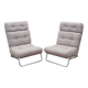 Set of lounge armchairs, Italian design, 1970s, production: Italy