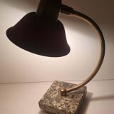 Vintage red desk lamp