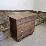 Commode 4 tiroirs en chêne