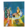 Still life with bottles, oil on canvas signed Miguel Anibal 1989