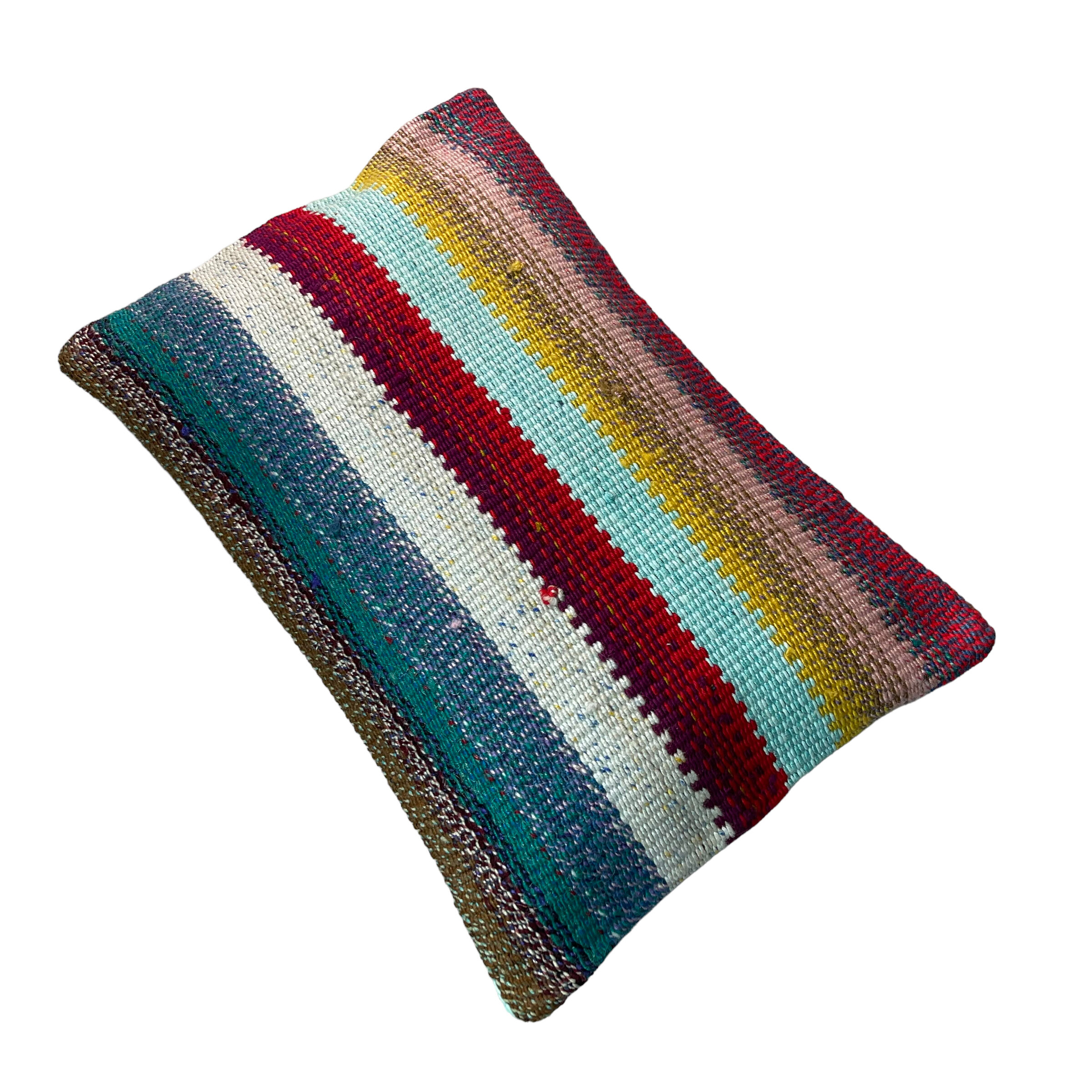 Vintage turkish handmade cushion cover , 30 x 50 cm