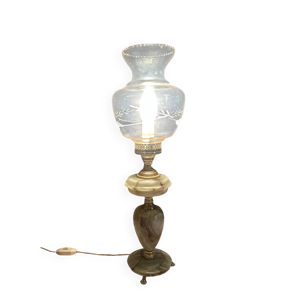 Lampe de bureau vintage - onyx