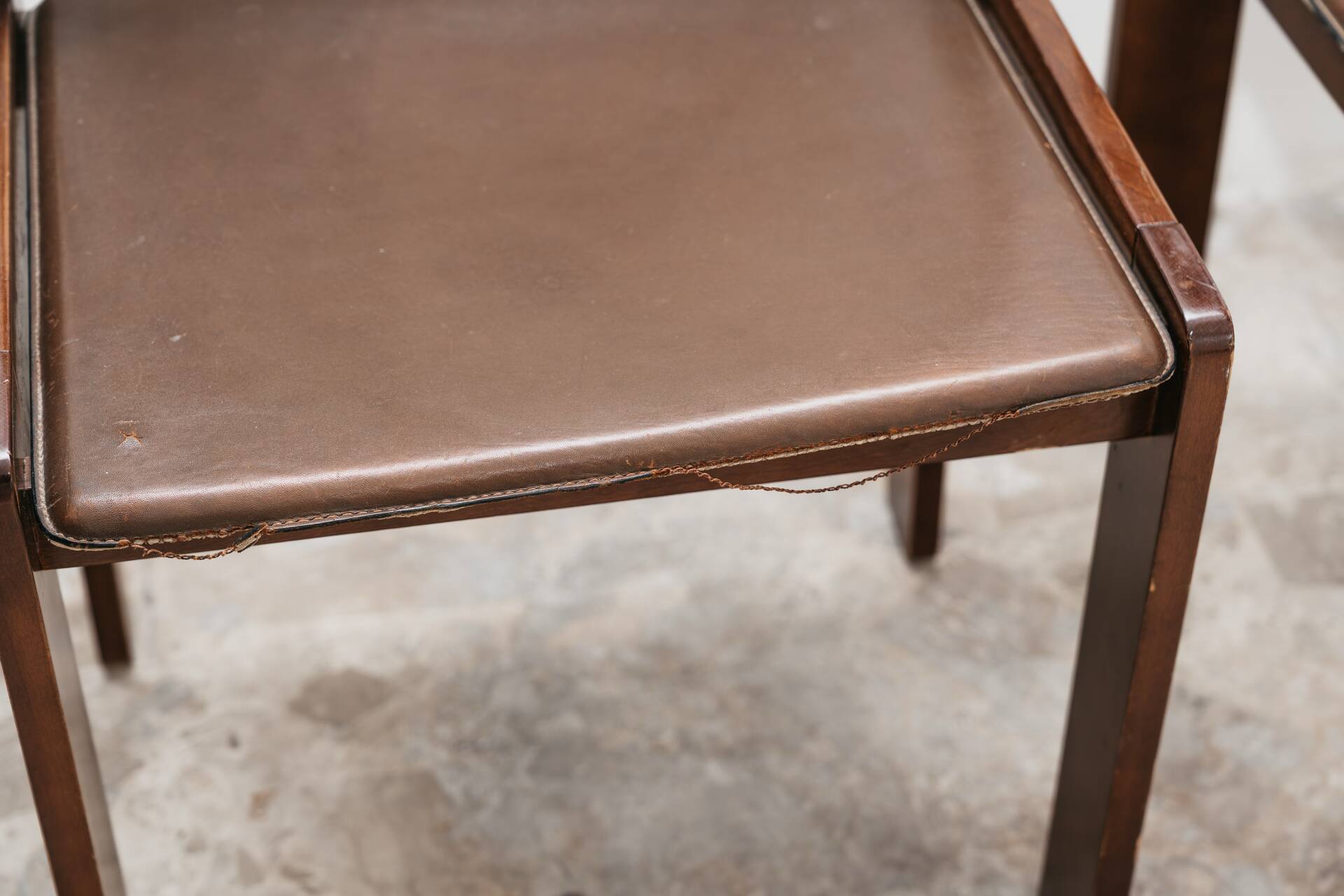 Set Da Pranzo 4 sedie In Legno Anni ‘60 Design Modernariato Vintage