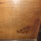 Fire pare old wooden fireplace