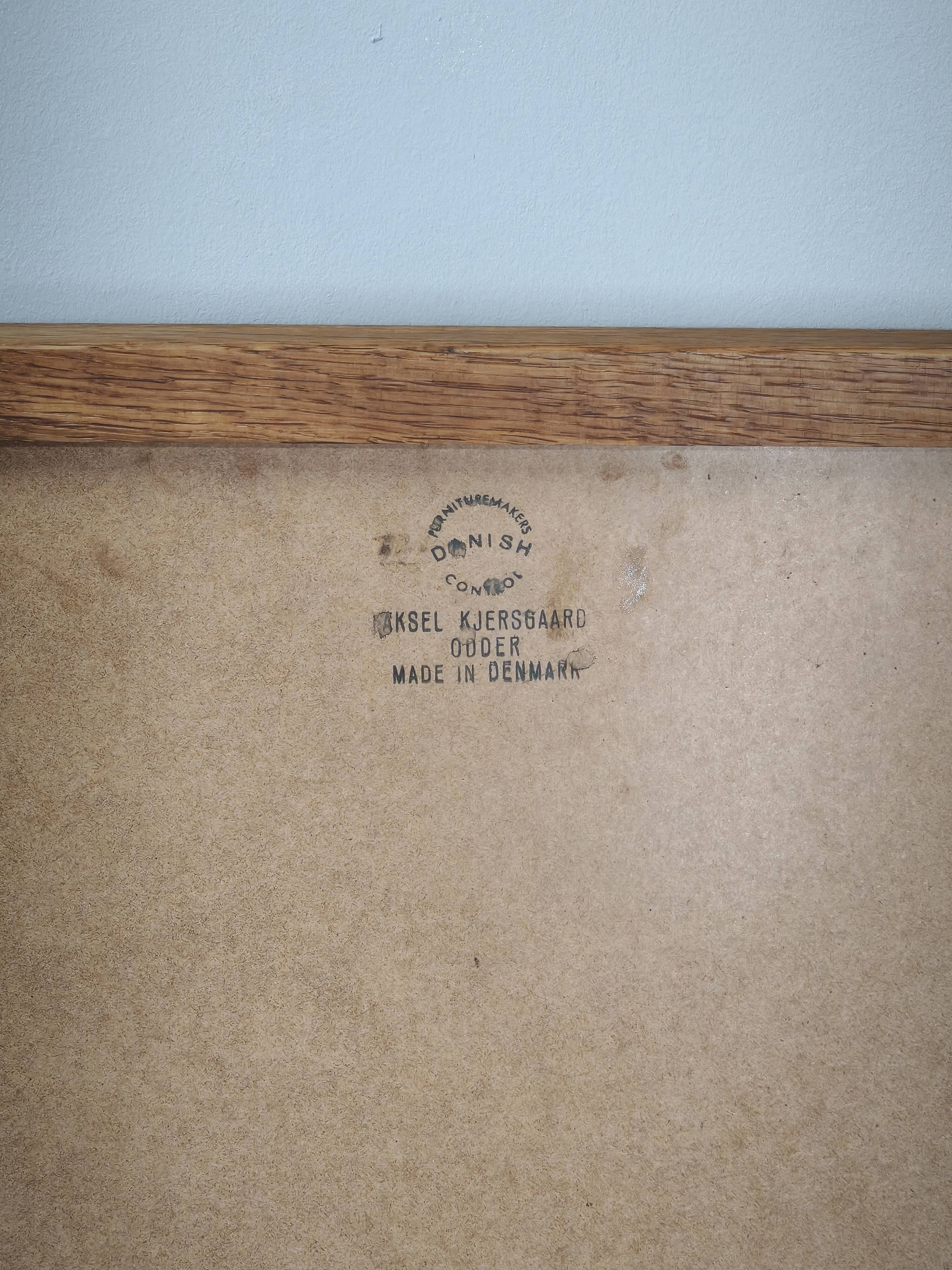 Aksel Kjersgaard No. 146 Oak Wall Mirror, Denmark