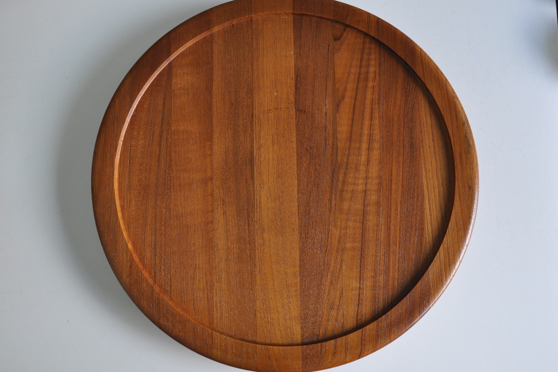 Turntable scandinavian teak Digsmed made in Denmark 60s