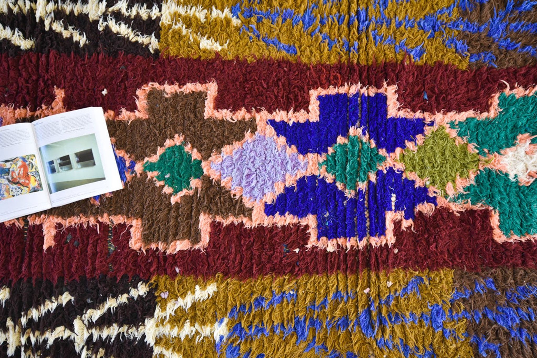 Carpet boucherouite 246x85cm