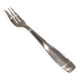 Silver-plated metal stew fork by Christofle silversmiths, Atlas model