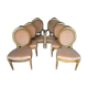 2 fauteuils 4 chaises salon Louis XVI époque XIXeme