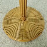 Rattan lamppost