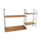 Etagère double tomado bois