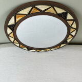 Vintage ethnic mirror