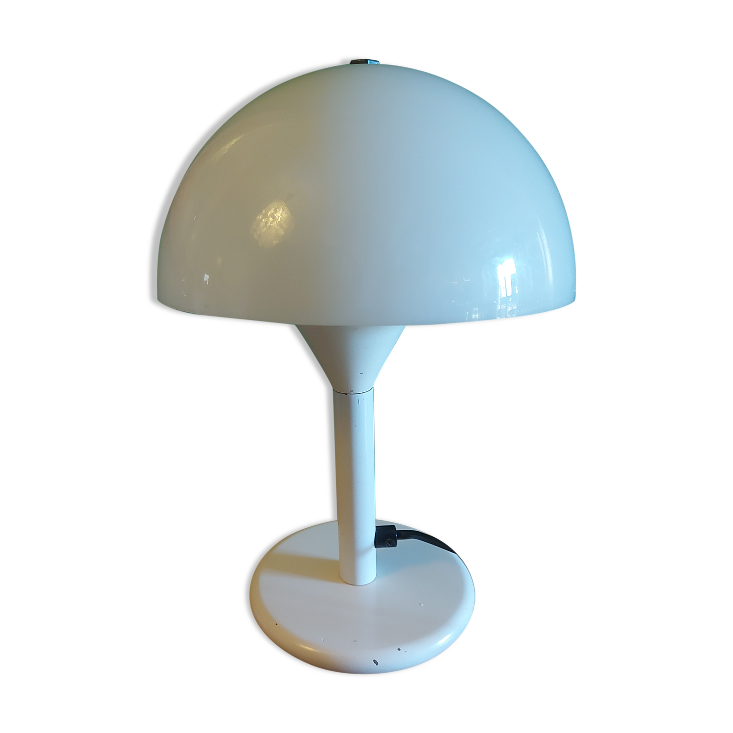 Vintage mushroom lamp Aluminor