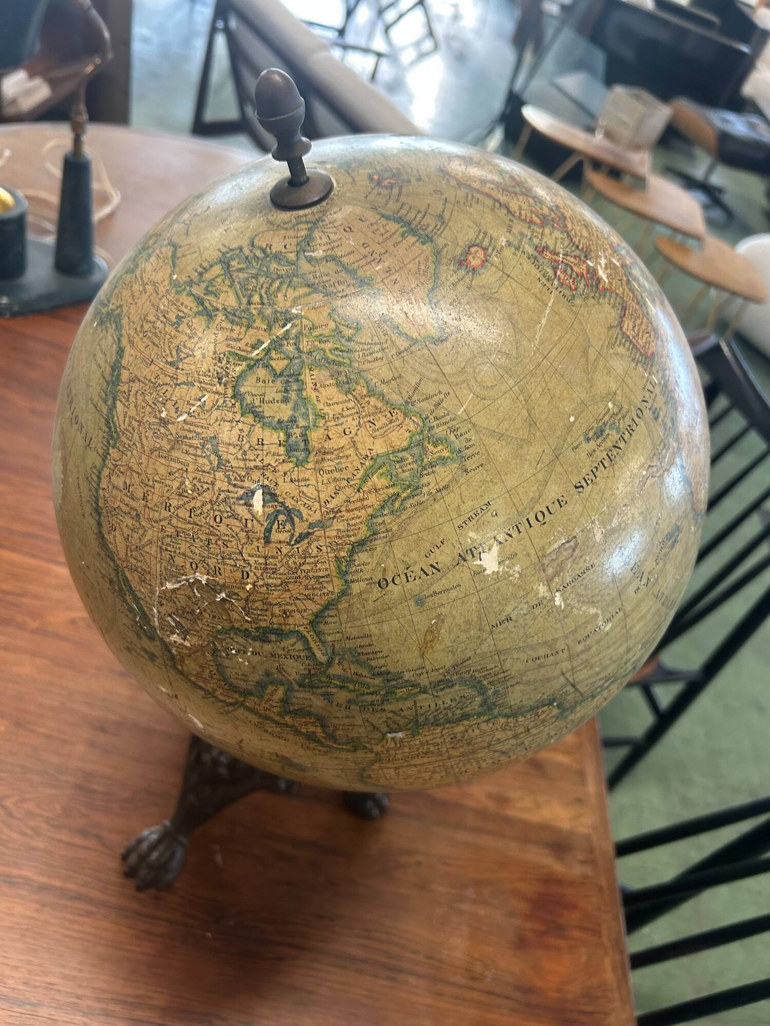 Napoleon III Terrestrial Globe