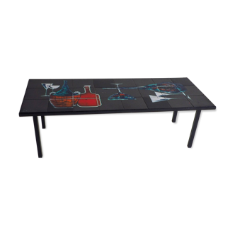 Mid-century modern  tiled coffee table by Antonio Denisco