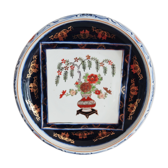 Plat porcelaine de Chine fleurs