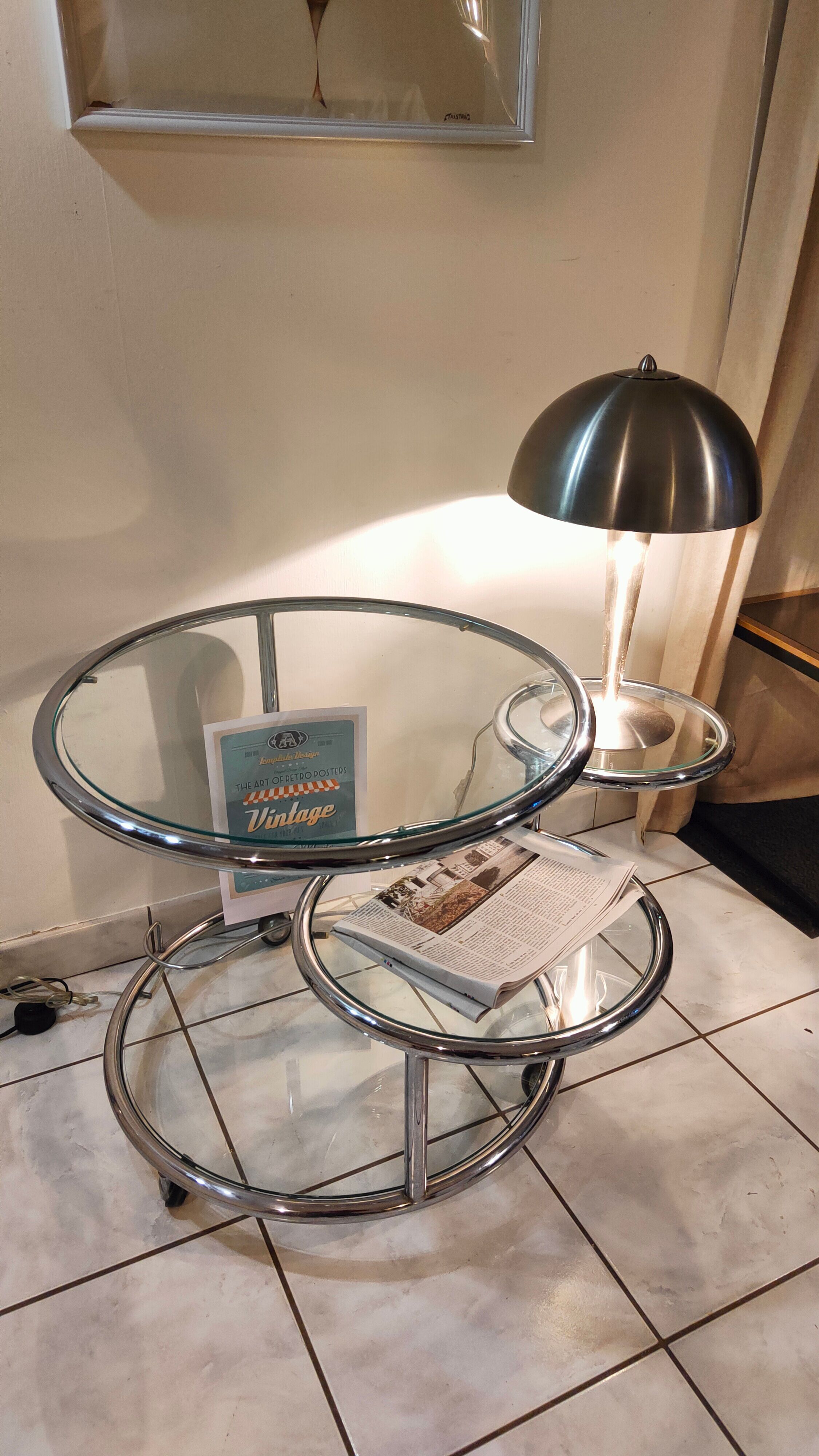 Modular trundle table 1970