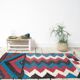 Boucherouite striped Kilim
