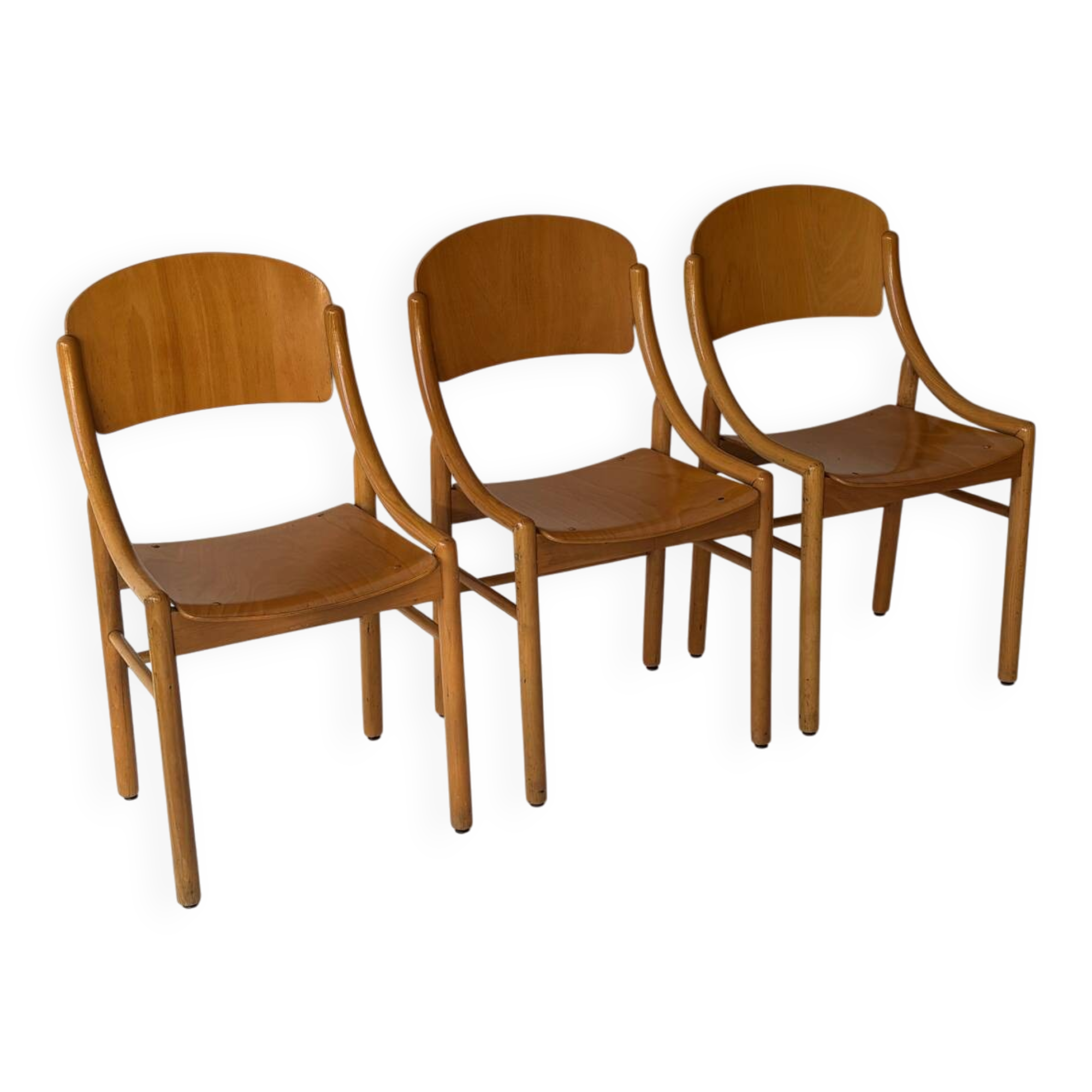 Baumann bentwood dining chairs