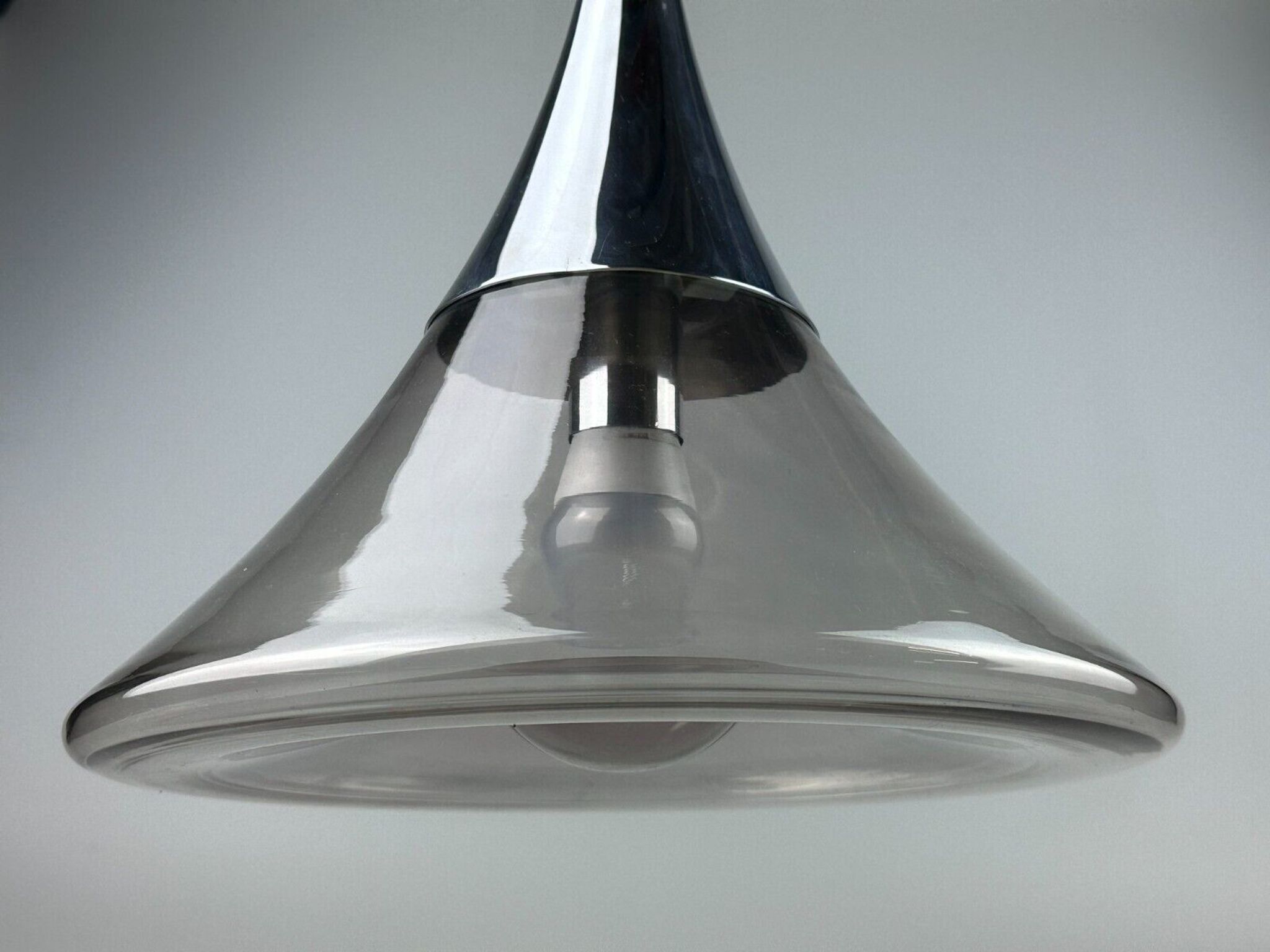 60s 70s lamp light ceiling lamp Limburg Germany glass space age design