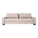 Sofa REJKIAVIK beige melange, Scandinavian design