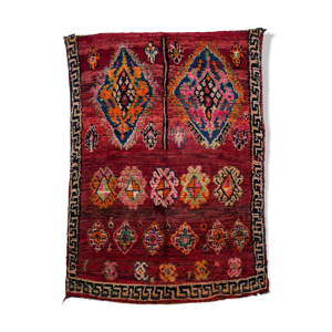tapis marocain boujad vintage 167 x 213 cm