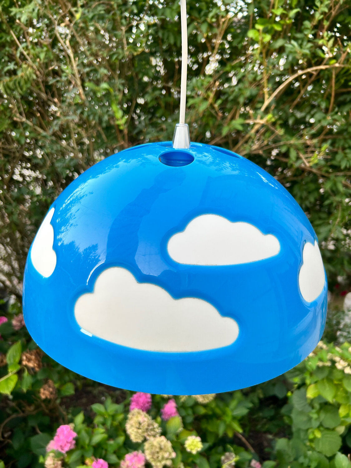 Suspension Skojig IKEA blue cloud