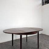 Scandinavian table in rosewood